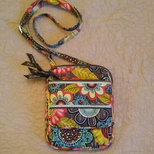 Vera Bradley flower shower retired mini hipster